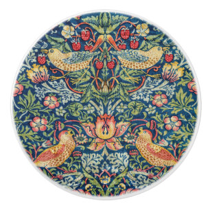 Pomo De Cerámica William Morris - Ladrón de fresas