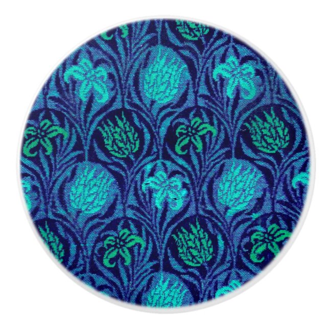 Pomo De Cerámica William Morris "Tulip and Lily" 2 (Anverso)