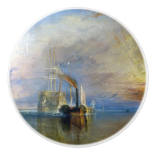 Pomo De Cerámica William Turner - El temerario de la lucha
