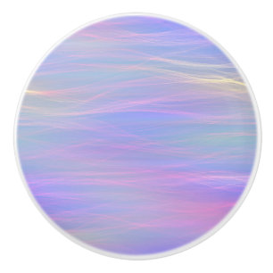 Pomo De Cerámica Wispy Rainbow Knob