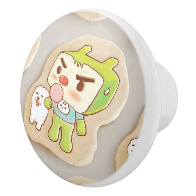 Pomo De Cerámica XiaoTieJun Gritando cookies (Derecha)