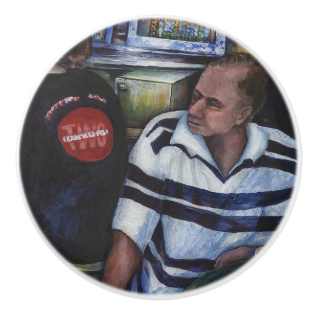 Pomo De Cerámica Y... se casó con el Mailman (Anverso)