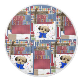 POMO DE CERÁMICA YORKIE POO