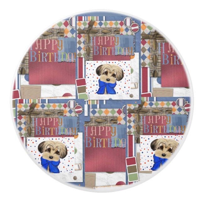 POMO DE CERÁMICA YORKIE POO (Anverso)