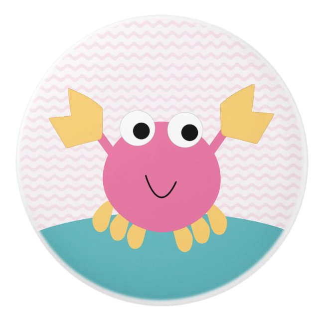 Pomo de extracción de cajón de caramelos de cangre (Anverso)