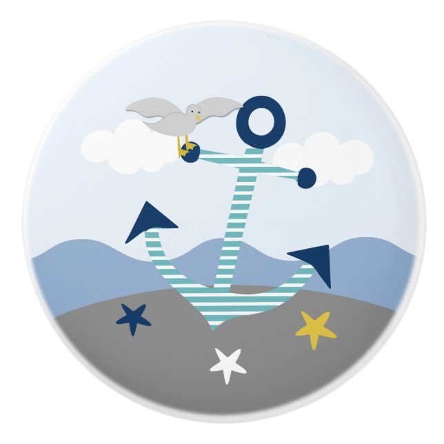 Pomo de extracción del cajón de la guardería del a (Anverso)