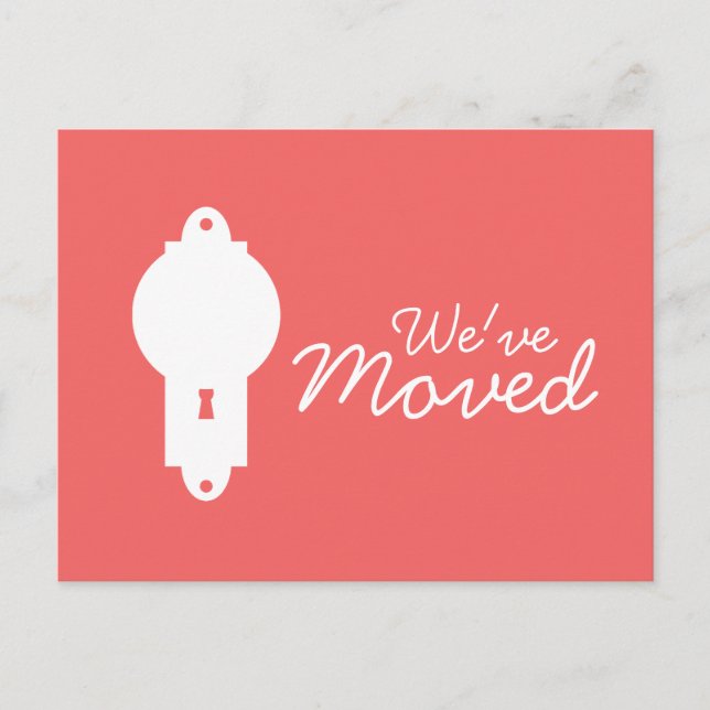 Pomo de la puerta de Cayenne Hemos movido postales (Anverso)