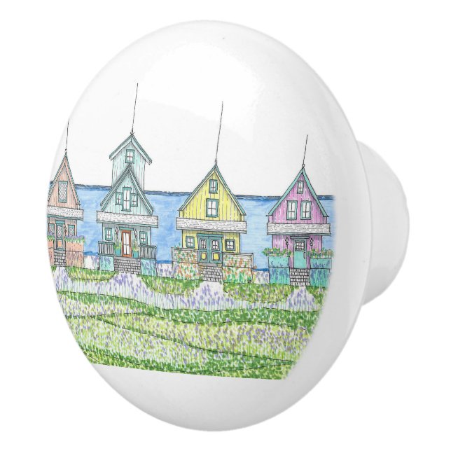 Pomo de la puerta de la choza de la playa (Derecha)