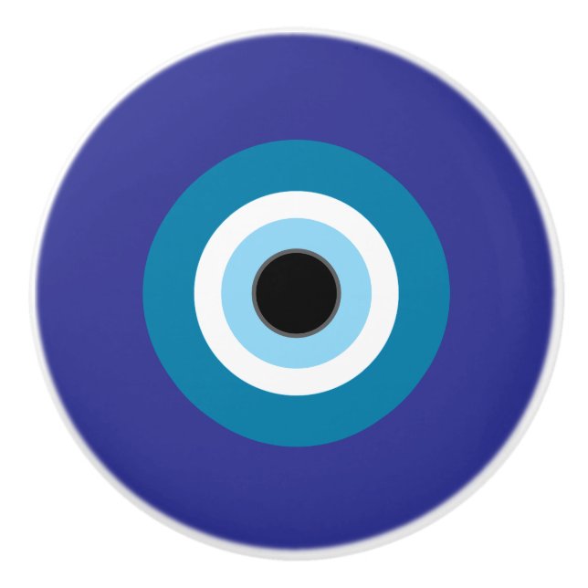 Pomo de ojos malvado / tirador (Anverso)