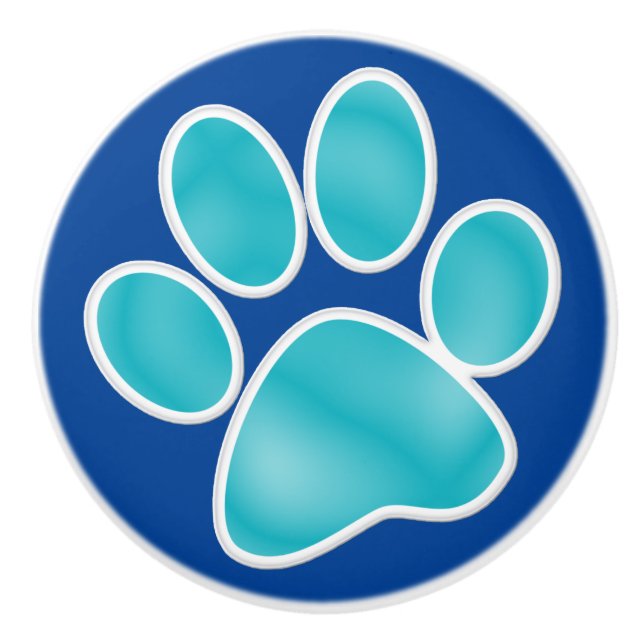 Pomo del cajón de cerámica para la impresión en tr (Anverso)