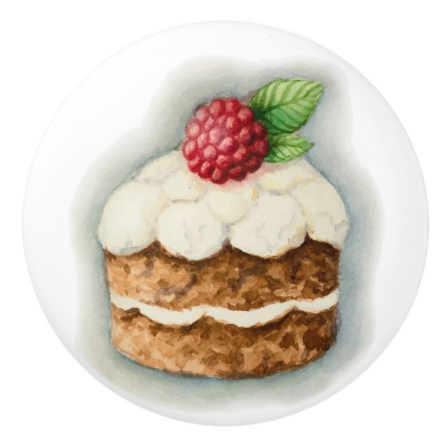 Pomo del cajón de tarta de zanahoria (Anverso)