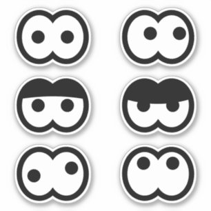 Pon los ojos en tus cosas con estos Pegatinas
