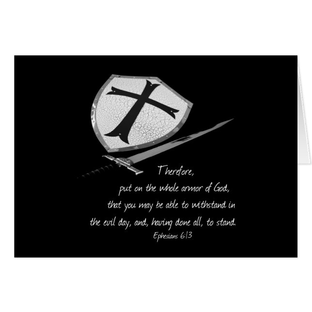 Pon toda la armadura tarjeta de notas de Parakaleo (Anverso (Horizontal))