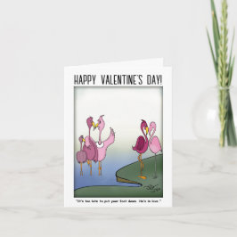 Pon tu pie hacia abajo tarjeta de notas doblada