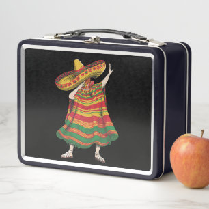 Poncho Mexicano Dabbing Fiesta Cinco De Mayo