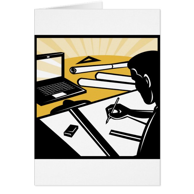 ponente arquitectónico en el arquitecto de (Frente)