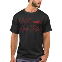 Poner el país sobre la camiseta Fiesta