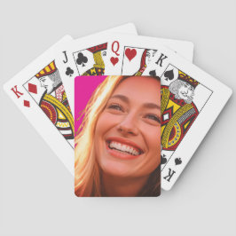 Ponga su foto en una baraja de cartas clásicas