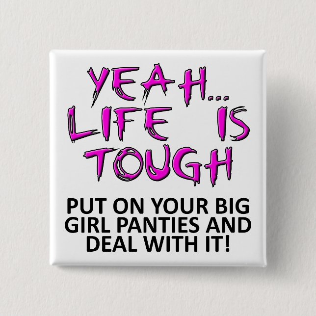 Ponga su insignia divertida del botón de las (Anverso)