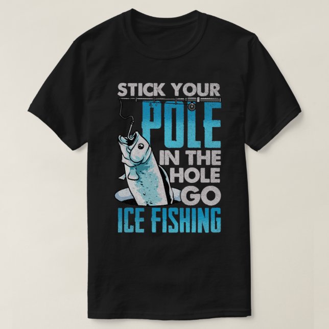 Pónganse Polo En La Pesca De Hielo De Hole Go (Diseño del anverso)