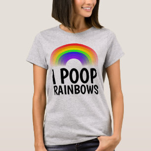 PONGO Camisetas divertidas para RAINBOWS