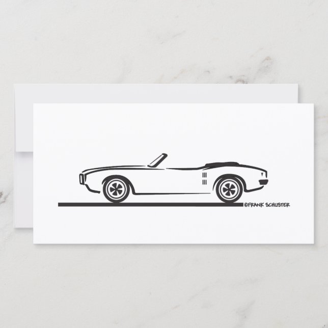 Poniac Firebird Convertible 1968 (Anverso)