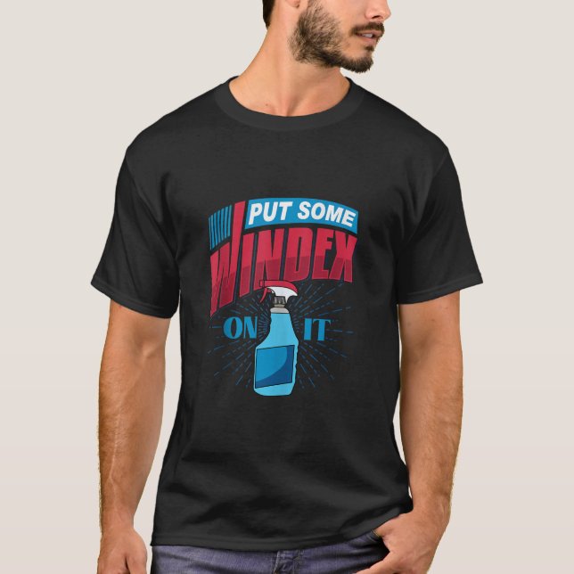 PONLE UN POCO DE WINDEX Camiseta sin Mangas (Anverso)