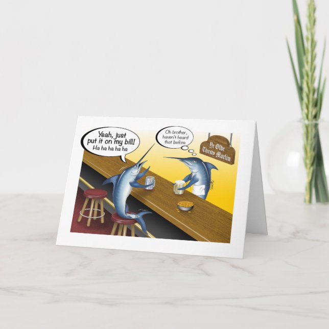 Ponlo en mi tarjeta de felicitación de Bill Billfi (Anverso)