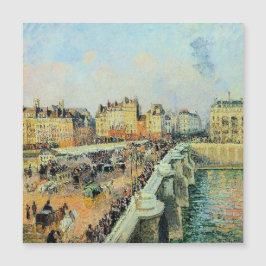 Pont Neuf, Tarde, Sunlight Camille Pissarro