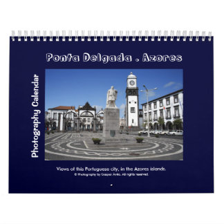 Ponta Delgada, Azores - Calendario fotográfico