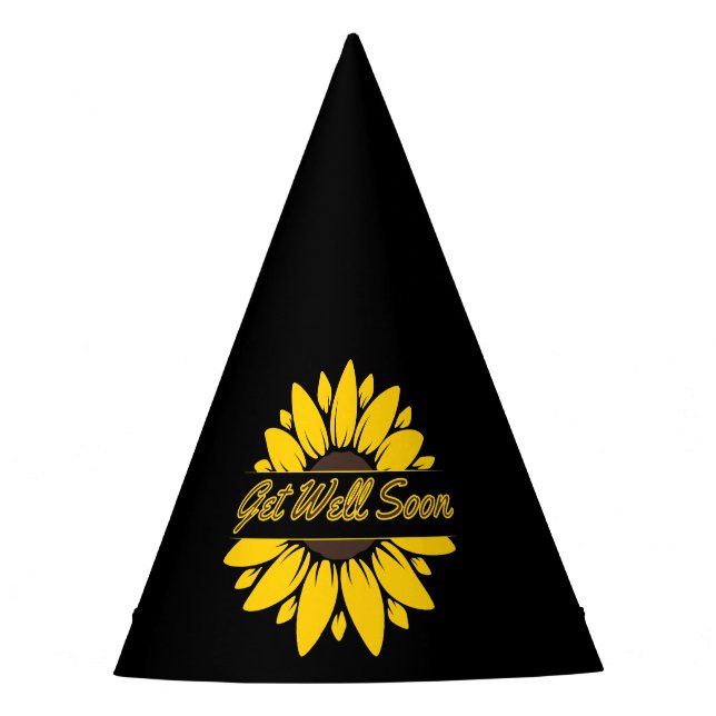 Ponte bien pronto Gorra Fiesta de girasol (Anverso)