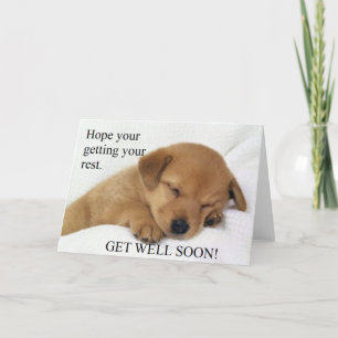 ¡Ponte Bien Pronto! Tarjeta de felicitación