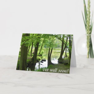 Ponte bien pronto   Tarjeta fotográfica de paisaje