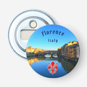 Ponte Vecchio-Florencia, abridor de botellas itali