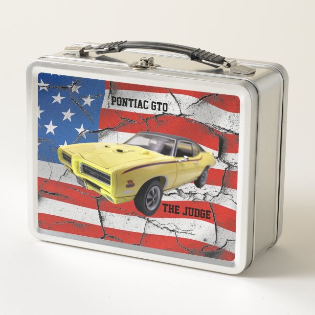 Pontiac GTO - El Juez Metalizado Lunch Box (Anverso)