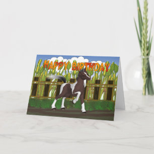 Pony Birthday Card - Tarjeta de cumpleaños con Pon