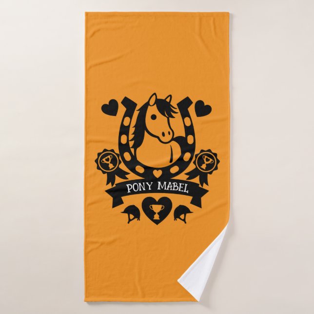 Pony Club Rider (Toalla de baño)