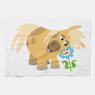Pony Personalizado Tender y toalla de cocina de fl