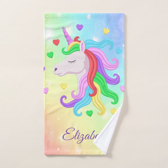 Pony Pony Stars Pastel Girly Magly (Toalla de mano)