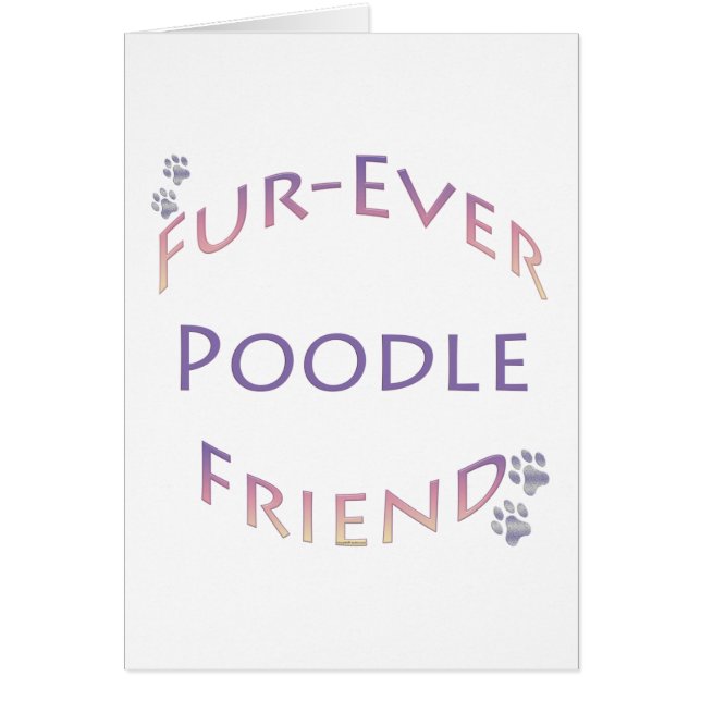 Poodle Furever (Frente)