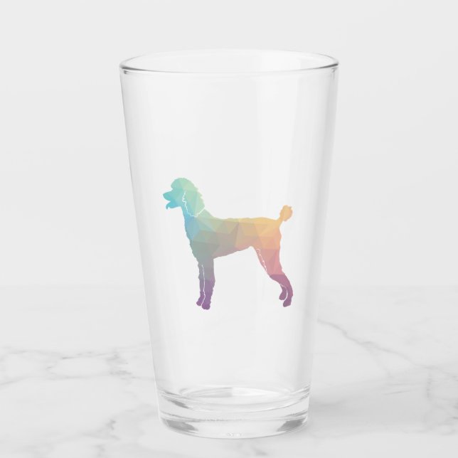 Poodle Geo Silhouette Pastel (Anverso)