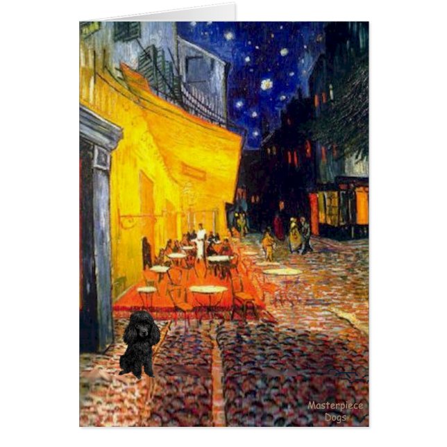 Poodle (negro 1) - Terrace Cafe (Frente)