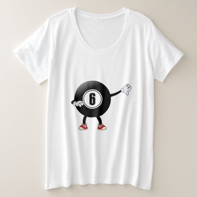 Pool Billard Ball Dabbing Gift for Player Men (Anverso del diseño)