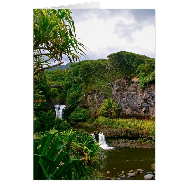 Pools O'heo Gulch, Maui (Frente)