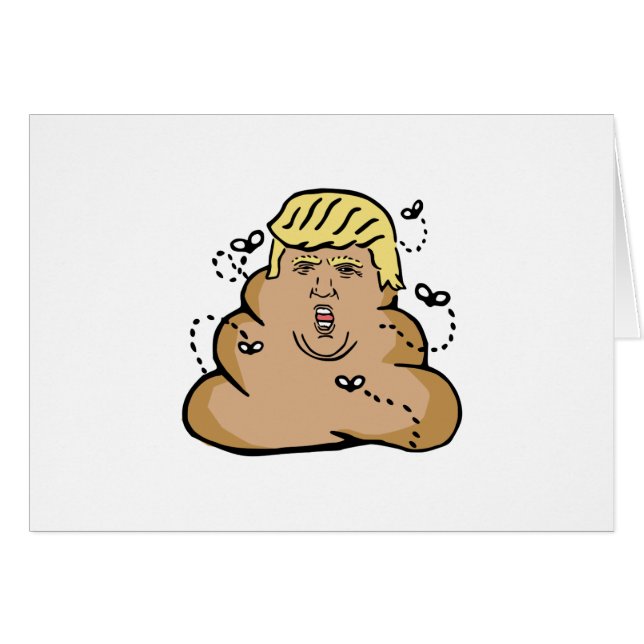 poop donald trump (Anverso (Horizontal))