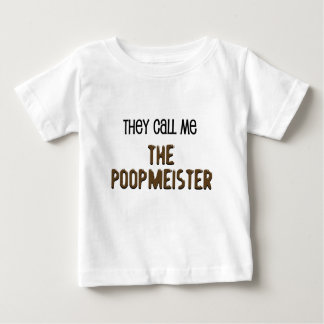 Poopmeister Funny Baby Camisetas