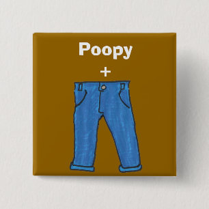 Poopy jadea el botón