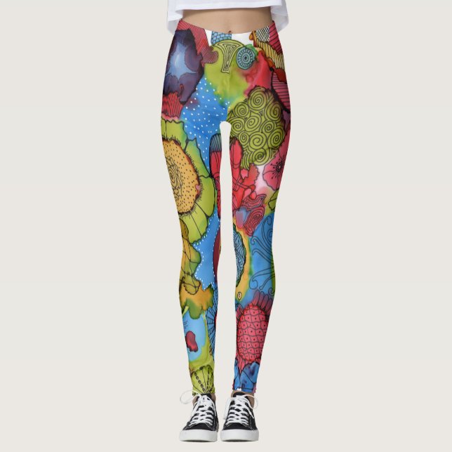 Pop a Doodle Leggings (Anverso)