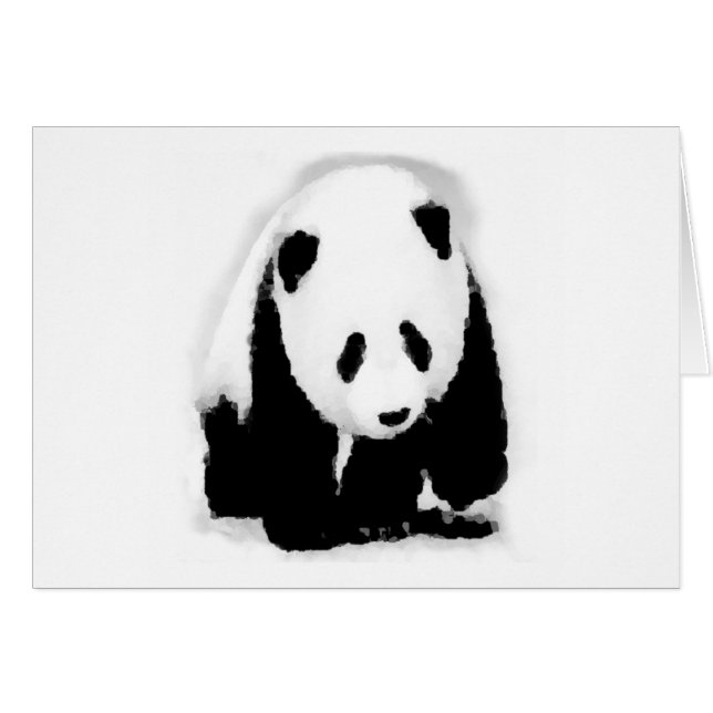 Pop Art Baby Panda (Anverso (Horizontal))
