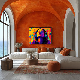 Pop Art Music Lover - Auriculares con arte de Groo